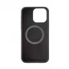 Evelatus Apple iPhone 15 Pro Premium MagSafe Soft Touch Silicone Case New Function Black