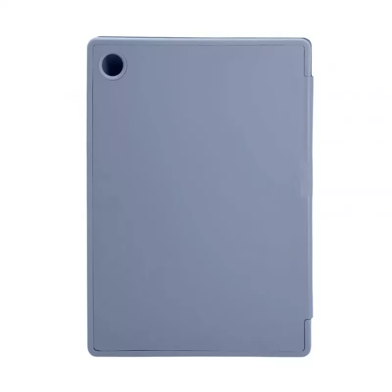 Evelatus Galaxy Tab A8 10.5 tahvelarvuti ümbris imitatsioon-mikrokiud sisevoodriga, lavendlihall