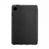 Evelatus Galaxy Tab A9 tahvelarvuti ümbris imiteeritud mikrokiud sisemusega must