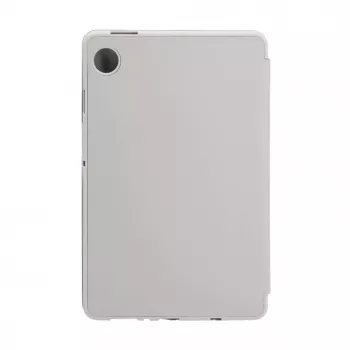 Evelatus Galaxy Tab A9 tahvelarvuti ümbris imiteeritud mikrokiud sisemusega hõbedane