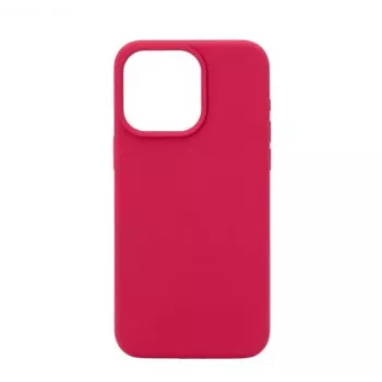 Connect Apple iPhone 15 Pro Max Premium Magsafe Soft Touch Silicone Case Rose Red