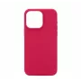 Connect Apple iPhone 15 Pro Max Premium Magsafe Soft Touch Silicone Case Rose Red