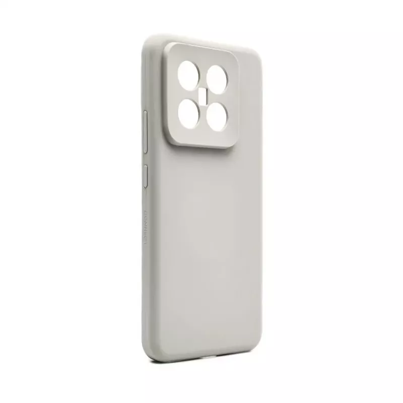 Connect Xiaomi 14 Pro Premium Quality Magnetic Soft Touch Silicone Case Grey