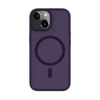 Connect Apple iPhone 14 hübriidümbris magnetiga PC+TPU sügavlilla