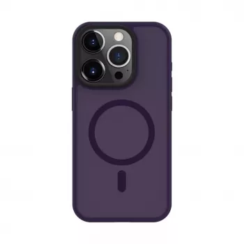 Connect Apple iPhone 14 Pro Max hübriidümbris magnetiga PC+TPU sügavlilla