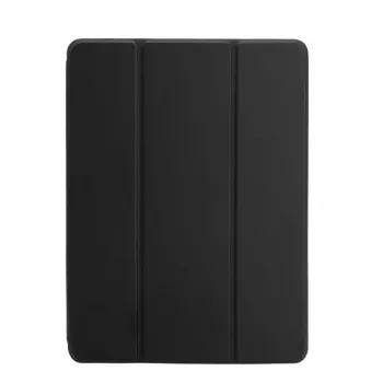 Connect Galaxy Tab A8 10.5 tahvelarvuti ümbris imiteeritud mikrokiud sisepinnaga must