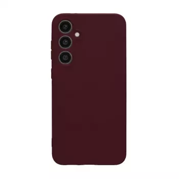Evelatus Samsung Galaxy A55 Premium Soft Touch Silicone Case Plum
