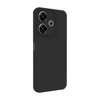 Evelatus Xiaomi Poco M6 Premium Soft Touch Silicone Case Black