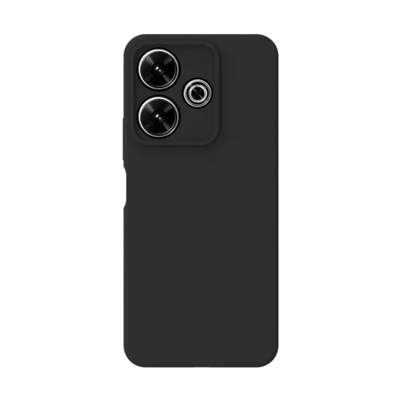 Evelatus Xiaomi Poco M6 Pro Premium Soft Touch Silicone Case Black