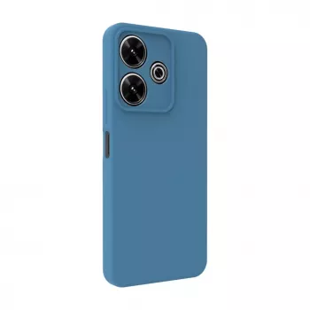 Evelatus Xiaomi Poco M6 Pro Premium Soft Touch Silicone Case Blue