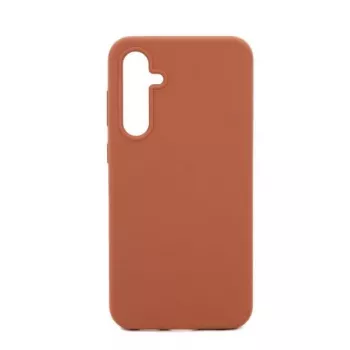 Evelatus Samsung Galaxy S24 Ultra Premium Soft Touch Silicone Case Brown