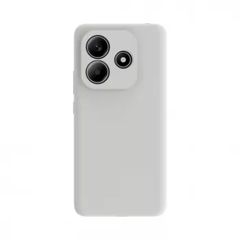 Evelatus Xiaomi Redmi Note 13 4G Premium Soft Touch Silicone Case Silver