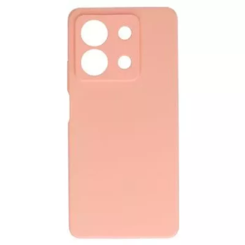 Connect Xiaomi Poco M6 Pro Premium Quality Soft Touch Silicone Case Pink Sand