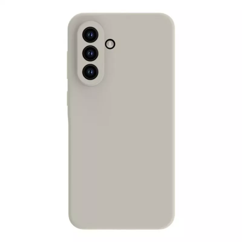 Connect Samsung Galaxy A55 5G Premium Quality Soft Touch Silicone Case Silver