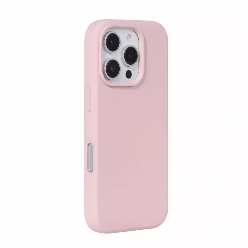 Evelatus Apple iPhone 16 Pro Max Premium MagSafe Soft Touch Silicone Case Pink Sand
