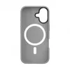 Evelatus Apple iPhone 16 hübriidümbris MagSafe'iga PC+TPU hõbedane