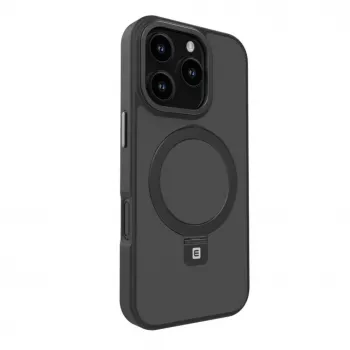 Evelatus Apple iPhone 16 Pro Max Shield Case MagSafe & Stand Matte Black