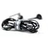 Evelatus Crystal Clear Audio Headphones with 3.5 mm Jack and Microphone CCA-3.5BL Black