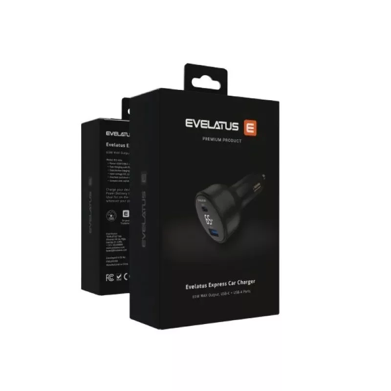 Evelatus Express Car Charger 30W Black