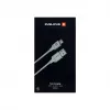Evelatus USB-A to USB-C kaabel 2M alumiiniumkorpusega punutud valge