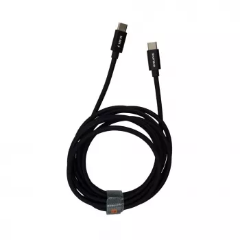Evelatus Flex Cable Pro USB 2.0 Type C to Type C 2M 100W 5A Black
