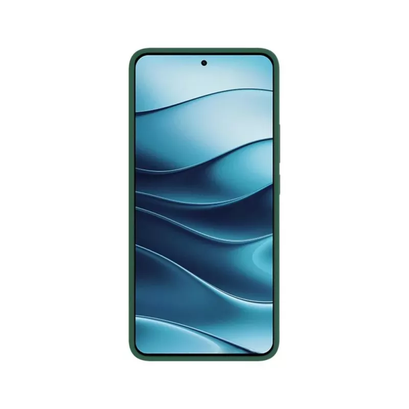 Evelatus Xiaomi Redmi Note 14 Premium Magnetic Soft Touch Silicone Case Green