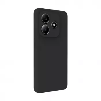Evelatus Xiaomi Redmi Note 14 Premium Magnetic Soft Touch Silicone Case Black