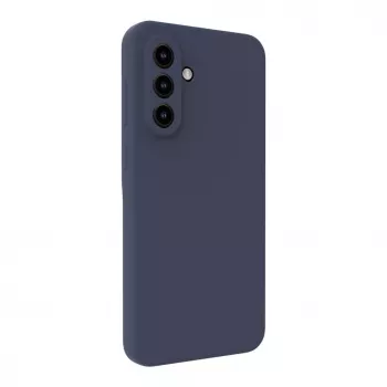 Evelatus Samsung Galaxy A36 Premium Magnetic Soft Touch Silicone Case Dark Blue