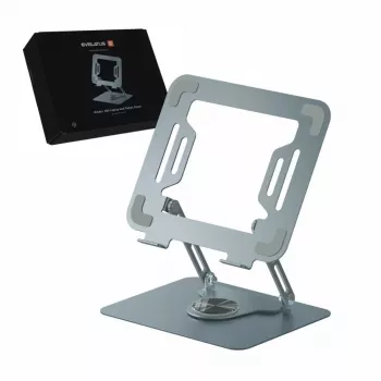 Evelatus Universal L25-C Holder 360 Laptop Stand L25-CHLS Alumiinium Hõbedane