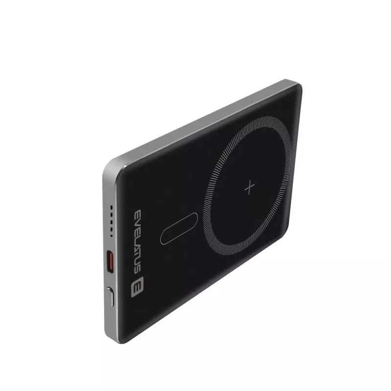 Evelatus PD20W 5000mAh Power Bank MagLink Elite juhtmevaba laadimisega hõbedane