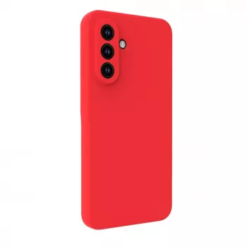 Evelatus Samsung Galaxy A56 Premium Magnetic Soft Touch Silicone Case Red