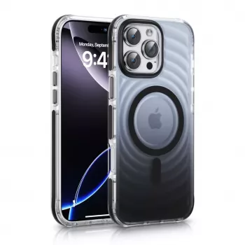 Evelatus Apple iPhone 15 EchoWave Clear MagSafe Black