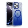 Evelatus Apple iPhone 15 Pro Max EchoWave Clear MagSafe Blue Back Cover