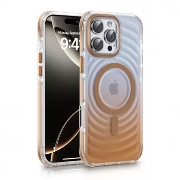 Evelatus Apple iPhone 16 Pro EchoWave Clear MagSafe Gold