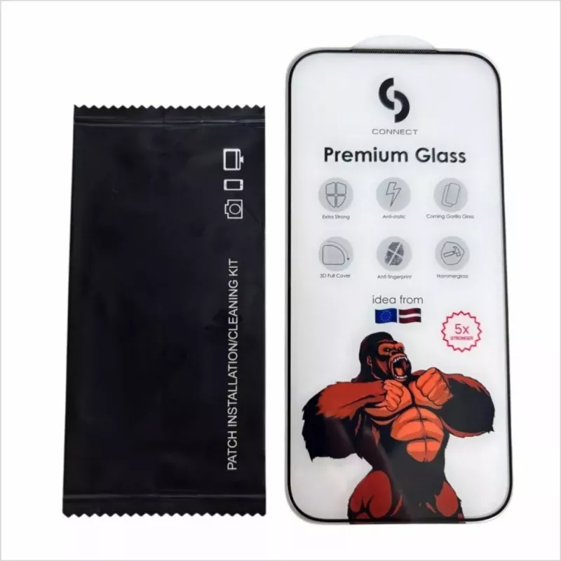 Connect Xiaomi 15 Ultra 2.5D Full Cover Japan Liim Klaas Antistaatiline Tugevam Must