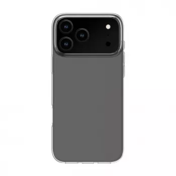 Evelatus Apple iPhone 17 Pro Max Clear Silicone Case 1.5mm TPU Transparent