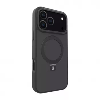 Evelatus Apple iPhone 17 Pro Max Shield Case With MagSafe & Stand Matte Black