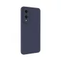 Evelatus Samsung Galaxy S25 Edge Premium Magnetic Soft Touch Silicone Case Midnight Blue