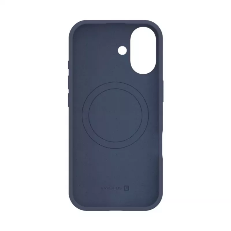 Evelatus Apple iPhone 17 Premium MagSafe Soft Touch Silicone Case Midnight Blue