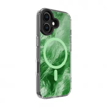 Evelatus Apple iPhone 17 IMD Glacier Case with Magsafe Green