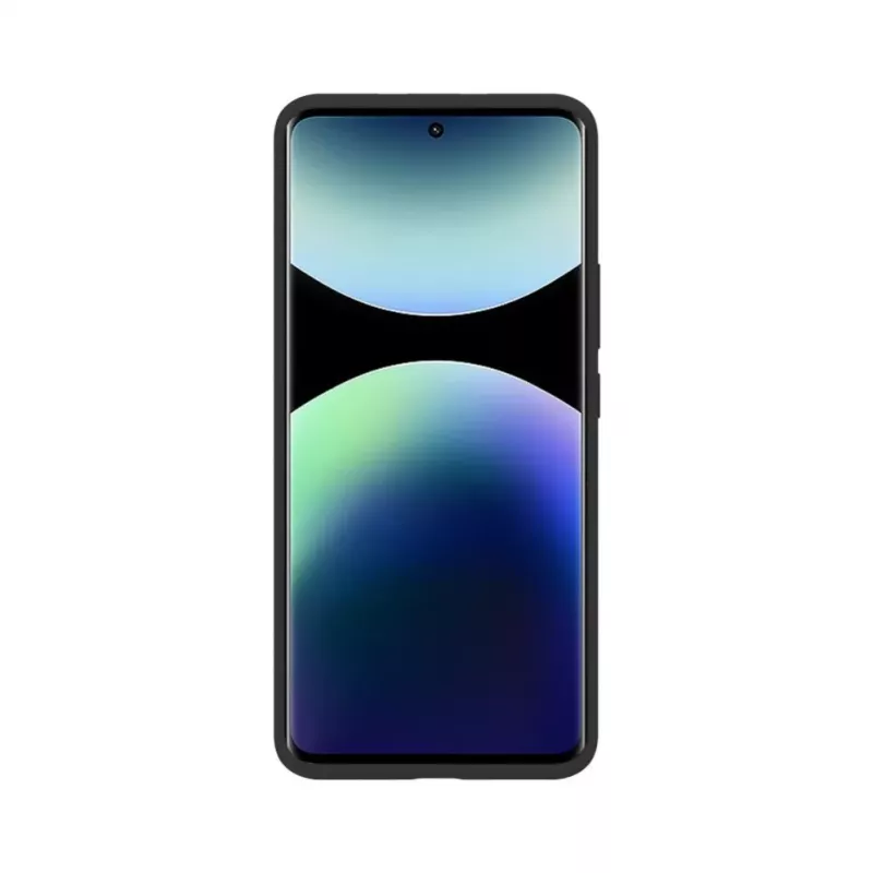 Evelatus Xiaomi Redmi Note 15 5G Premium Magnetic Soft Touch Silicone Case Black
