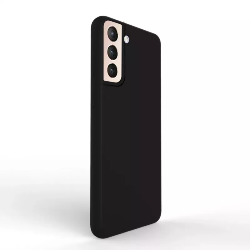 Evelatus Samsung Galaxy S22 Premium Magnetic Soft Touch Silicone Case Black