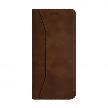 Evelatus Samsung Galaxy A37 Book Case Brown
