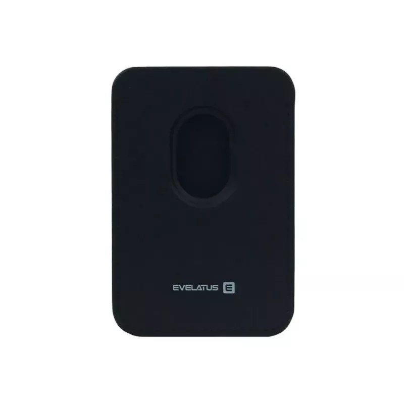Evelatus Universal PU Leather Wallet with MagSafe Black