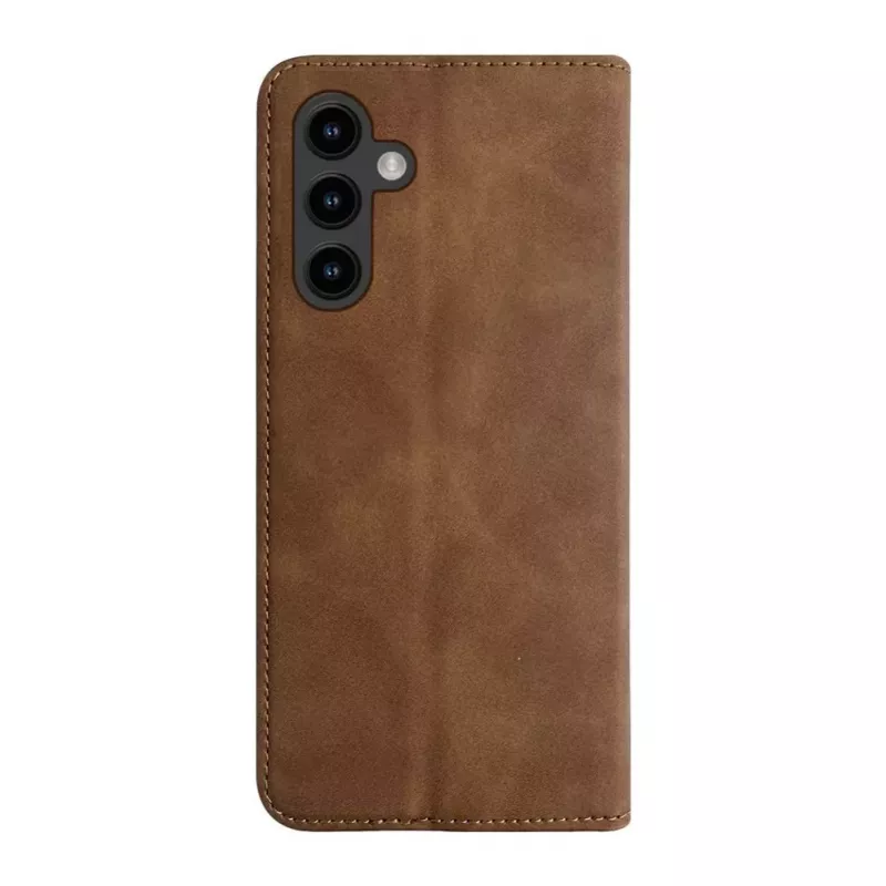 Evelatus Samsung Galaxy A53 5G Book Case Brown - PU Nahkrahakoti ümbris kaardipesade ja alusega