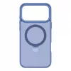 Evelatus Apple iPhone 17 Pro Max Shield Case With MagSafe & Stand Matte Blue