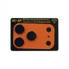 Evelatus Apple iPhone 17 Pro Full Body Camera Lens Protection Premium Orange