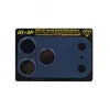 Evelatus Apple iPhone 17 Pro Full Body Camera Lens Protection Premium Deep Blue