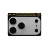 Evelatus Apple iPhone 17 Pro Max Full Body Camera Lens Protection Premium Silver