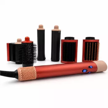 iLike Air Styling System – 6-in-1 juuste kujundamise komplekt - võimsus 1200W roosa